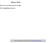 Tablet Screenshot of piraya.no