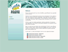 Tablet Screenshot of piraya.nl